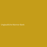 Unglaubliche Marmor-Bank