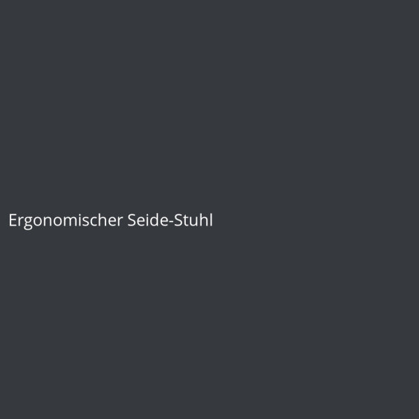 Ergonomischer Seide-Stuhl